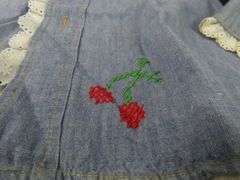 Vintage Bicentennial Embroidered Long Sleeve Shirt - Size 10