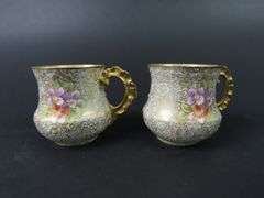 Lot of 2 Beautiful Limoges Demitasse Cups