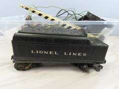 Lot of Vintage Lionel Train Track with Coal Tender &  Gate
