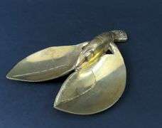 Brass Lobster Trinket Dish