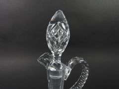 Vintage Cut Crystal Decanter with Stopper