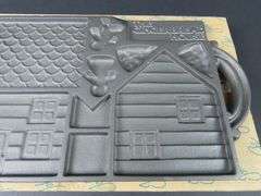 1985 John Wright Co. Cast Iron Gingerbread House Mold