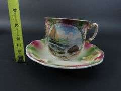 Lot of 3 Assorted Antique Collectible Teacups & Saucers