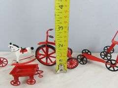 Grouping of Midwest Miniature Metal Toys