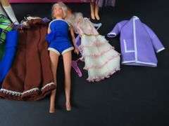 The World of Barbie Doll Case with 3 Dolls & Clothing