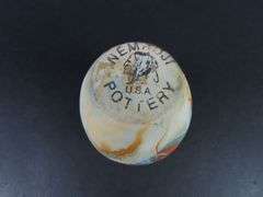 Small Nemadji Pottery Vase - Made in USA