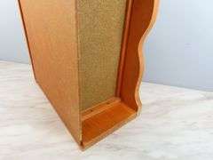 Large Vintage Wooden 3 Drawer Doll Chest