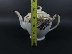 Lot of 3 Noritake Handpainted Teapot with Sugar & Creamer - Made in Japan