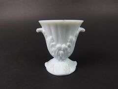 Vintage Vogue Mercantile Milk Glass Toothpick Holder - Made in USA