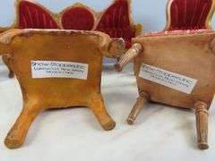 Lot of Victorian Style Doll House Furniture