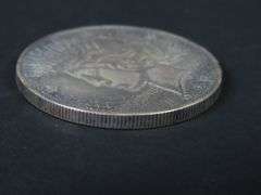1922 Circulated Peace One Dollar Coin