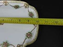 Lot of 2 Handpainted Nippon Porcelain Trays - Made in Japan