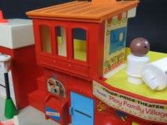 1973 Fisher Price "Family Village" Playset with Accessories