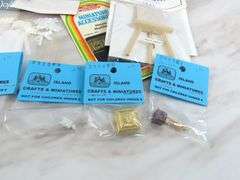 Bid Lot of Doll House Miniatures