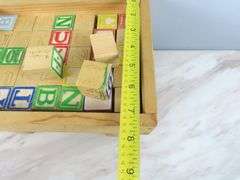 Wooden Wagon of Blocks