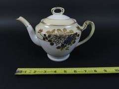 Lot of 3 Noritake Handpainted Teapot with Sugar & Creamer - Made in Japan