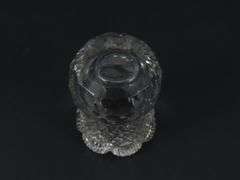 Vintage Cut Glass Toothpick Holder