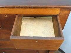 Antique Empire Style Mahogany Chest of Drawers