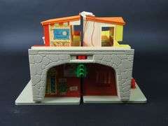 1973 Fisher Price "Family Village" Playset with Accessories