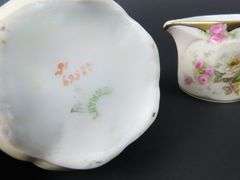 Mixed Lot of 3 Antique Handpainted Creamers