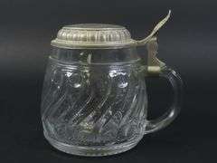 Vintage BMF Bierseidel Lidded Beer Stein