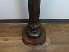 Antique Marble Top Plant / Candle Stand