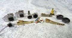 Big Lot of Men's Jewelry with Cufflinks, Pins and Tie Clips
