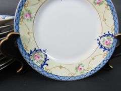 Lot of 6 Antique Noritake Dessert Plates - Made in Japan