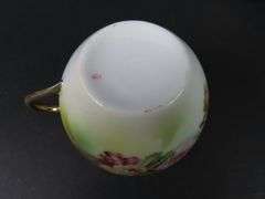Lot of 5 Handpainted Teacups with No Saucers
