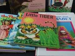 Big Lot of Mostly Vintage Children's Books