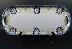 Noritake Handpainted Rectangle Handled Tray - Made in Japan