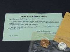1960 US Proof Philadelphia Mint Coin Set