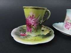 Mixed Lot of 4 Collectible Tea Cups & Saucers