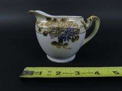 Lot of 3 Noritake Handpainted Teapot with Sugar & Creamer - Made in Japan