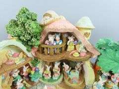 Composite Rabbit House Décor