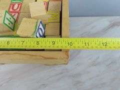 Wooden Wagon of Blocks