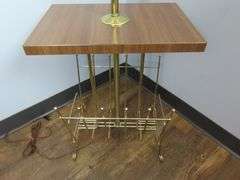 Awesome Retro Table Lamp with Magazine Rack