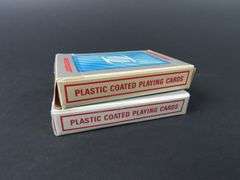 1 Sealed & 1 Open Pack of Piedmont Airlines Playing Cards