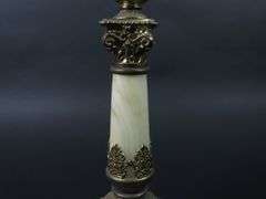 Stunning 30" Banquet Oil Lamp with Globe & Chimney