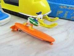 Lot of Vintage Toys with Disney Mini-Surfer
