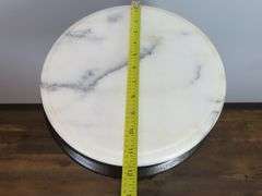 Antique Marble Top Plant / Candle Stand