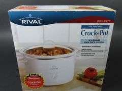 Rival 4.5 Quart Crock Pot in Original Box