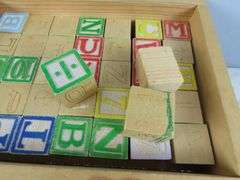 Wooden Wagon of Blocks