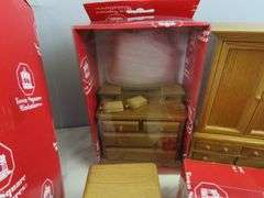 Lot of Town Square Miniatures Doll House Furniture