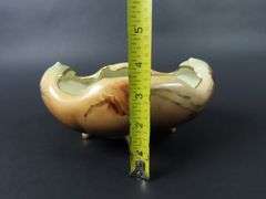 Beautiful Victorian Handpainted Footed Console / Nut Bowl