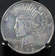 1922 Circulated Peace One Dollar Coin