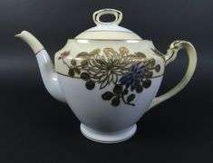 Lot of 3 Noritake Handpainted Teapot with Sugar & Creamer - Made in Japan
