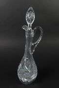Vintage Cut Crystal Decanter with Stopper