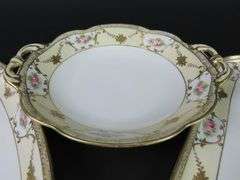 Lot of 3 Handpainted Nippon Serving Dishes - Made in Japan
