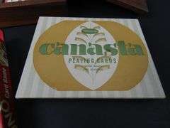 Collection of Vintage Games with Playing Cards